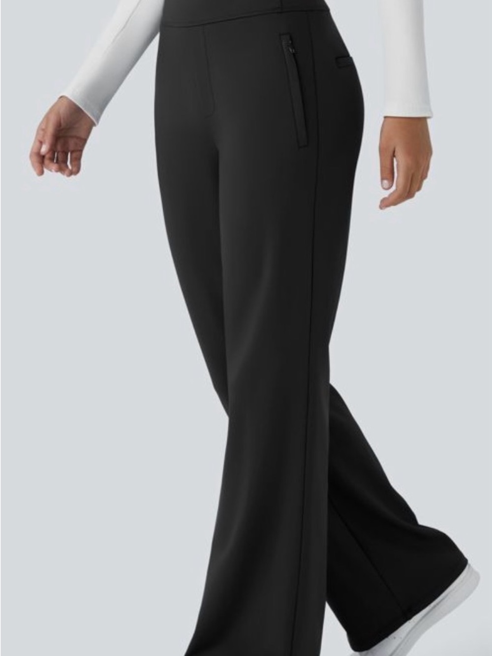 Halara Flex DayStretch High Waisted Pocket Straight Leg Work Pants